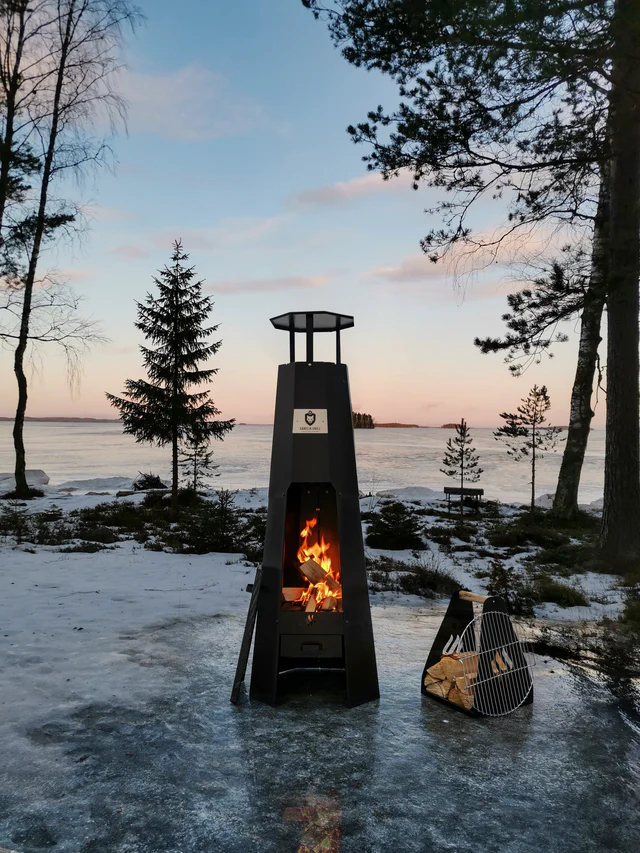 Carelia Grill Carelia Grill A-FIRE – Minimalistisches Design, maximales Grillvergnügen