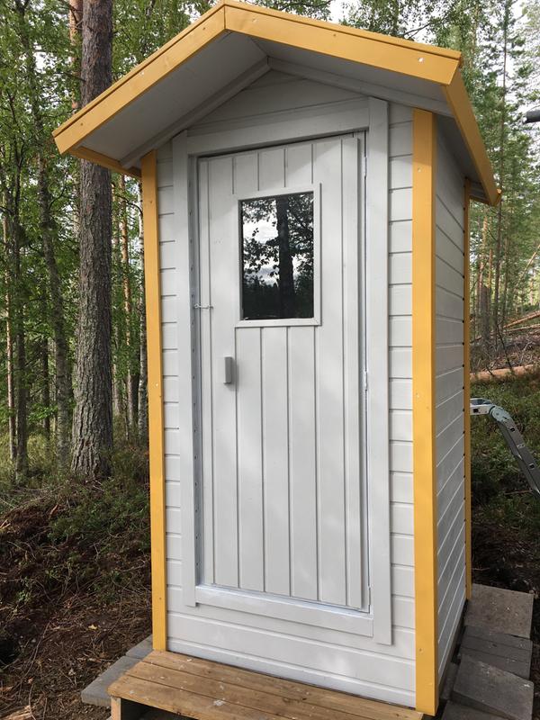 Komposttoilette für den Kleingarten – komplett mit Häuschen – Bild 3