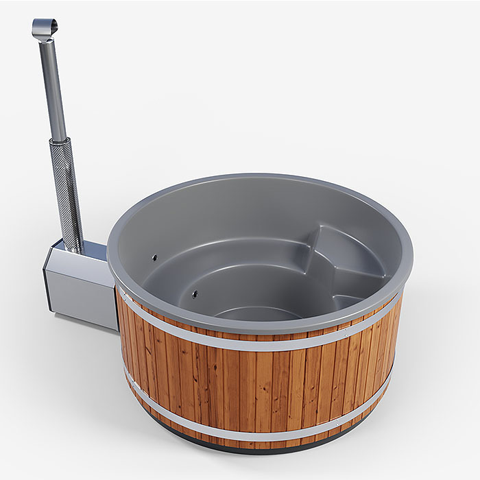 Premium Step In Hot Tub / Premium Badefass (8-10 Personen) – Bild 3
