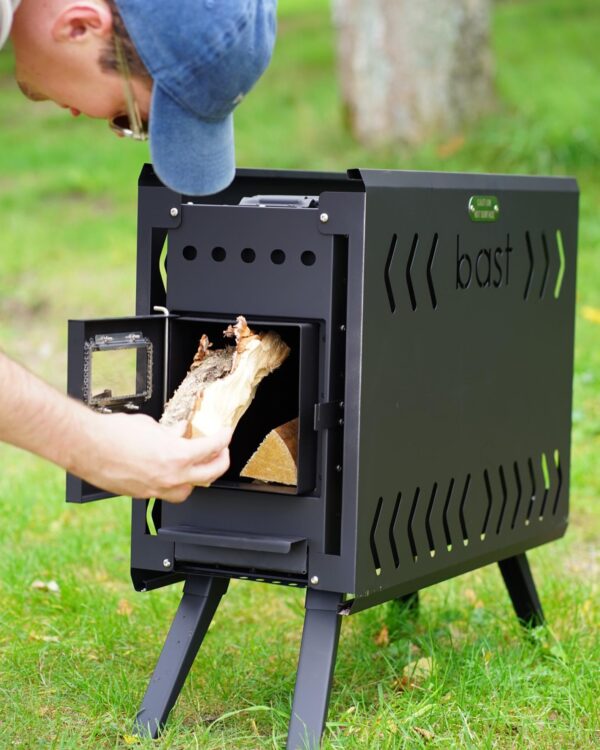 Zeltsauna "CUBE" aus Schweden – Bild 5