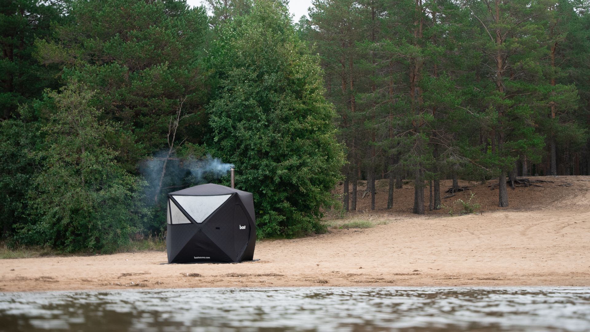Zeltsauna "CUBE" aus Schweden – Bild 4