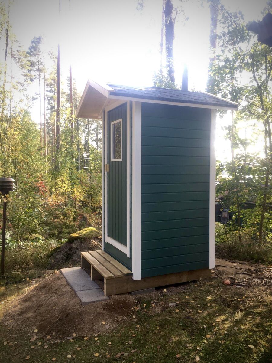 Komposttoilette für den Kleingarten – komplett mit Häuschen – Bild 8