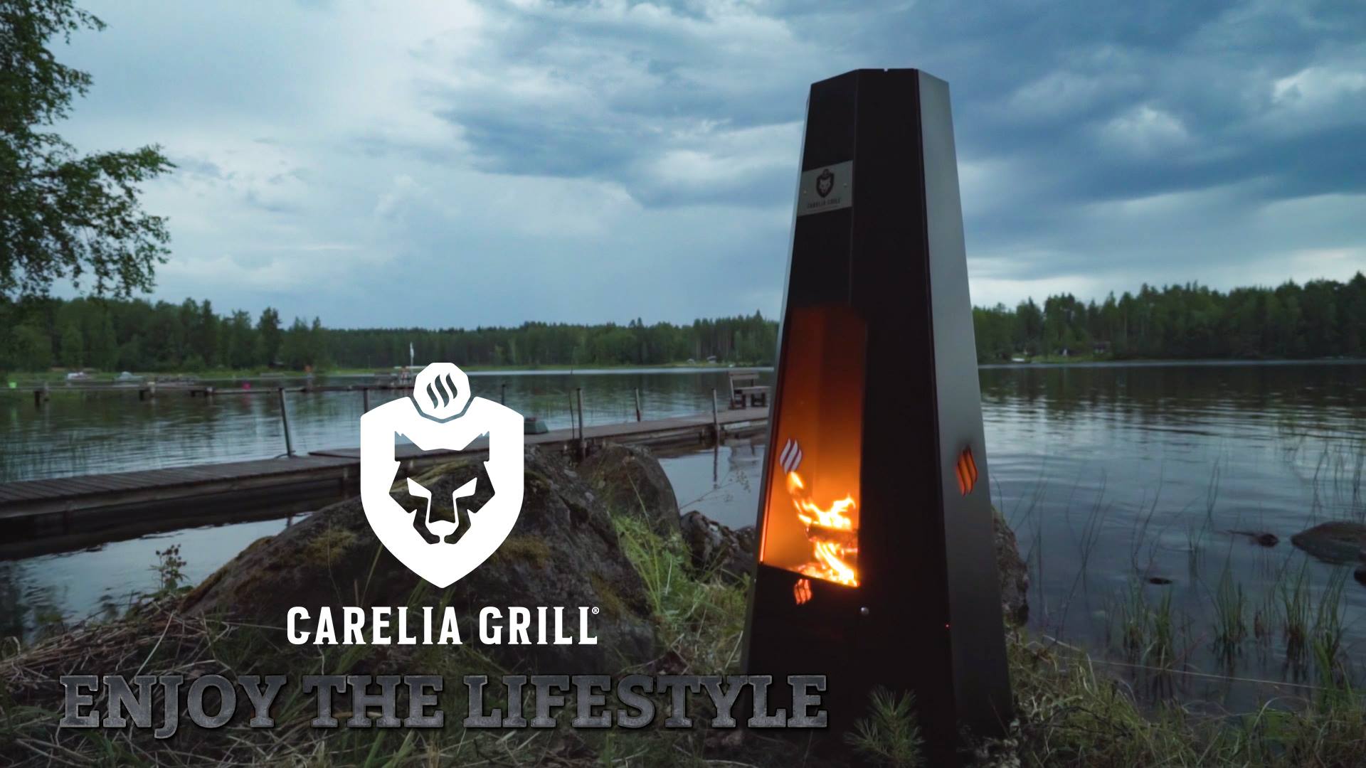 Außenkamin Carelia Grill® A-FIRE – Bild 8