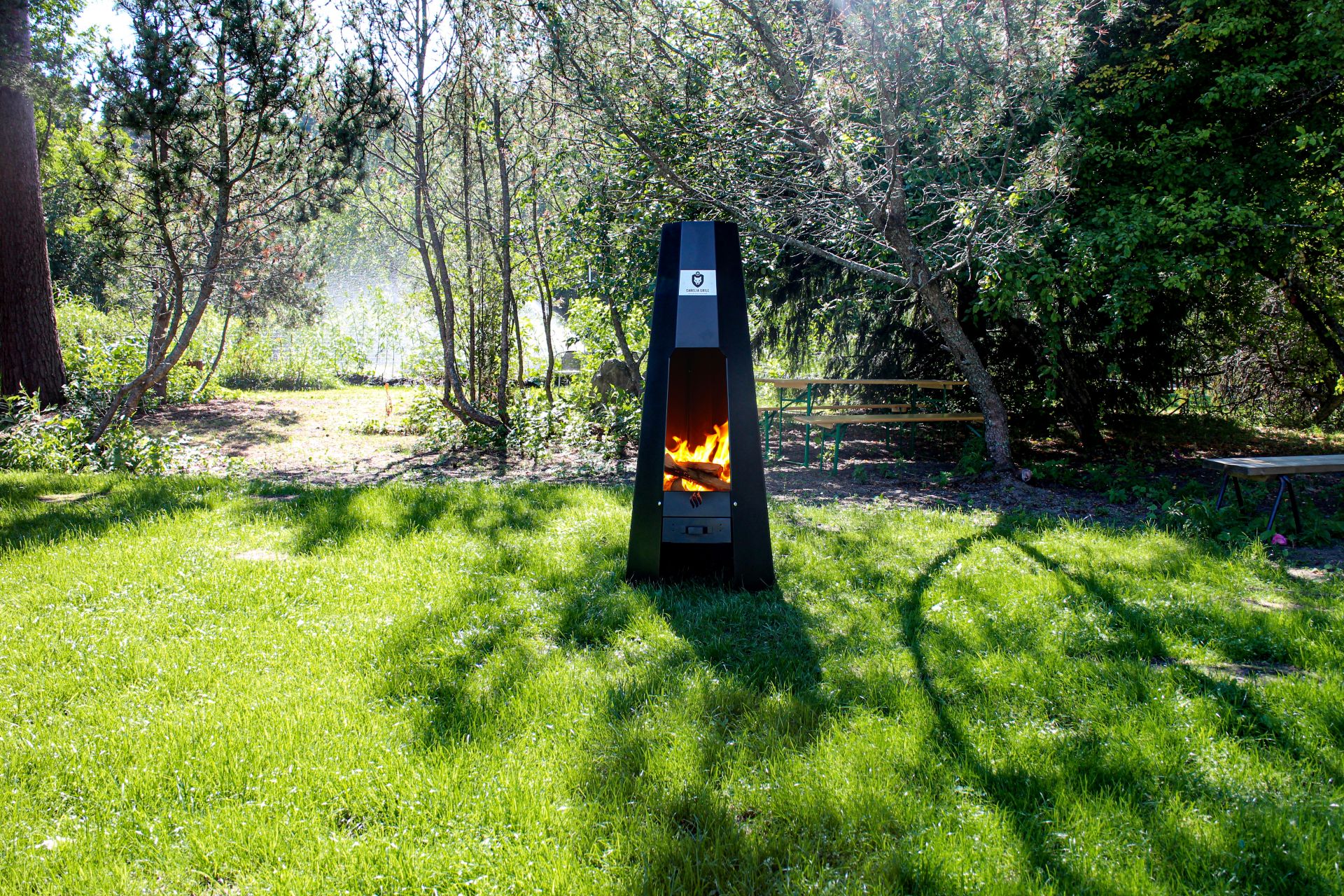 Außenkamin Carelia Grill® A-FIRE – Bild 6