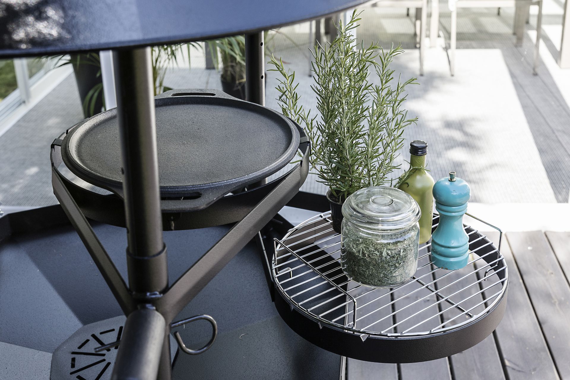 Carelia Grill® Basic 100 - niedriges Modell – Bild 3