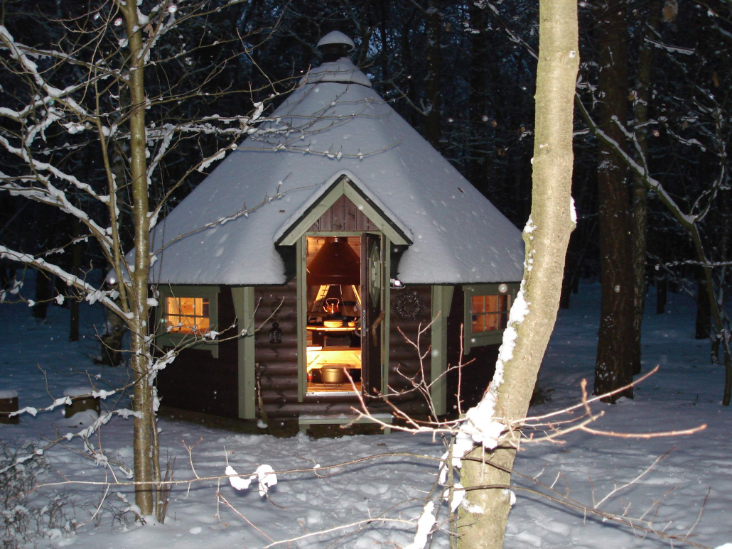 Premium Grillhütte / Grillkota 12 m² aus Holz inkl. Transport – Bild 7