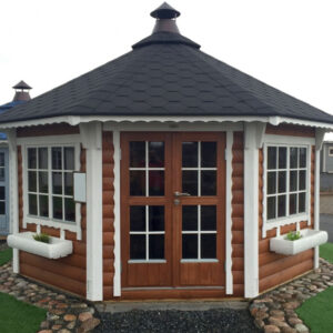 Gartenhaus Victoria 17 m² hexagonal