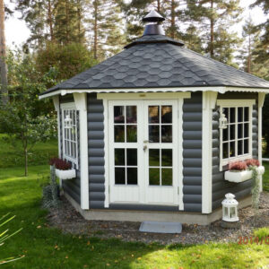 Gartenhaus Victoria 9m² hexagonal