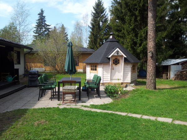 Premium Grillhütte / Grillkota 9 m² aus Holz inkl. Transport – Bild 4