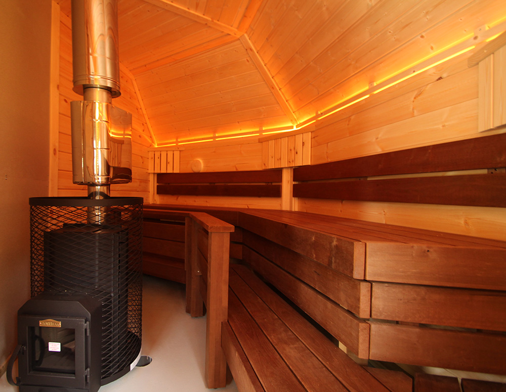 Kombi-Zweiraum-Saunakota "Björn" 17m² – Bild 7