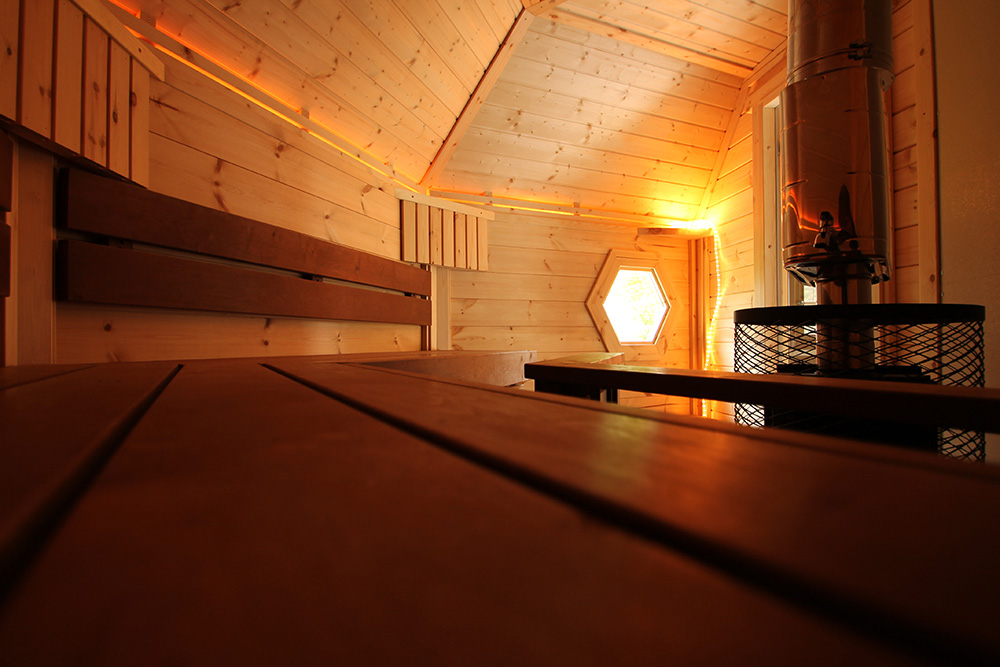 Kombi-Zweiraum-Saunakota "Björn" 17m² – Bild 6