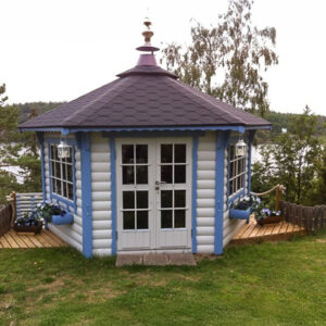 Gartenhaus Victoria 6,5m² hexagonal