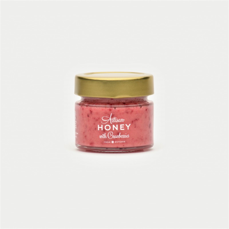 Artisan Honig mit Preiselbeeren – Bild 3