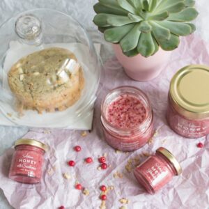 Artisan Honig mit Preiselbeeren