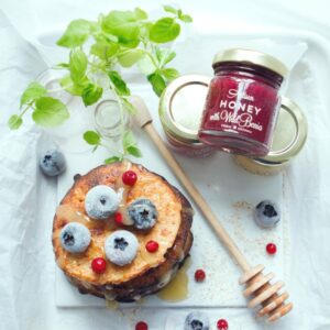 Artisan Honig mit Waldbeeren