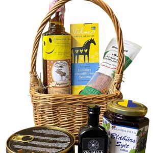 Wikinger Geschenkkorb mit "Elchkrautsirup"