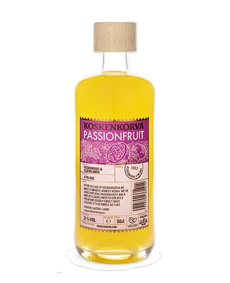 Koskenkorva Passionsfrucht 21% Vol. – Bild 2
