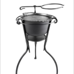 Rustikaler Feuergrill - geschmiedet