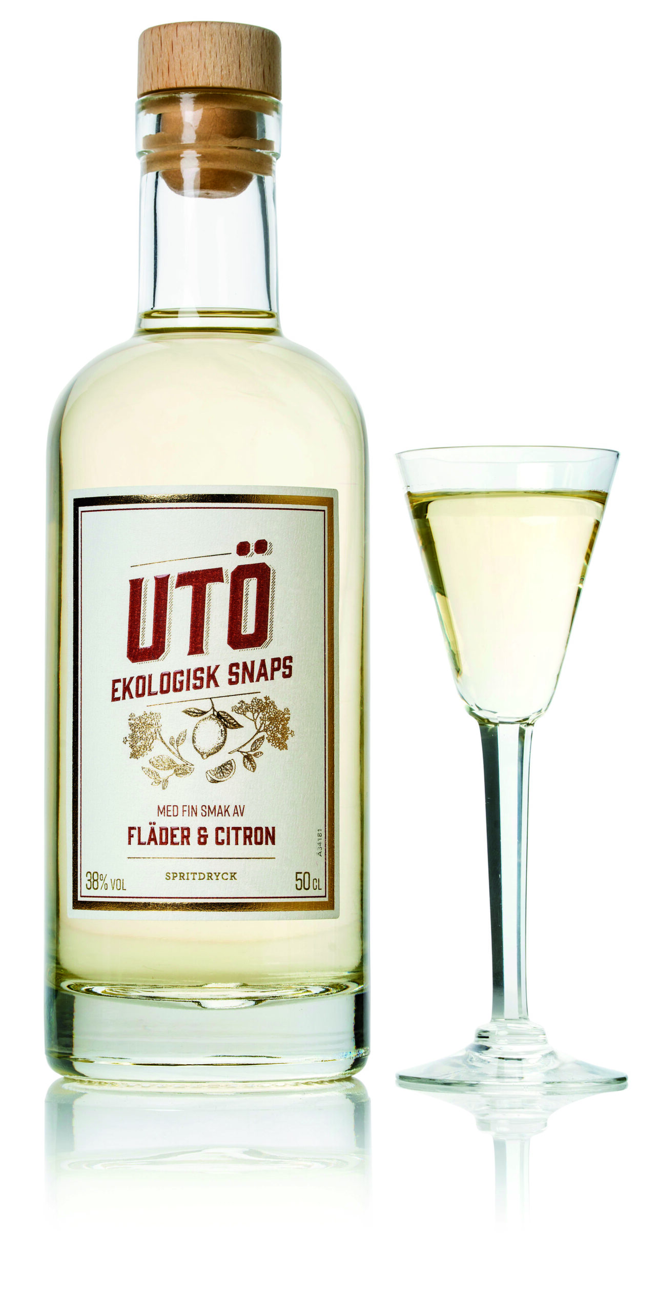 Saturnus Utö Schnaps 38% vol., 500ml