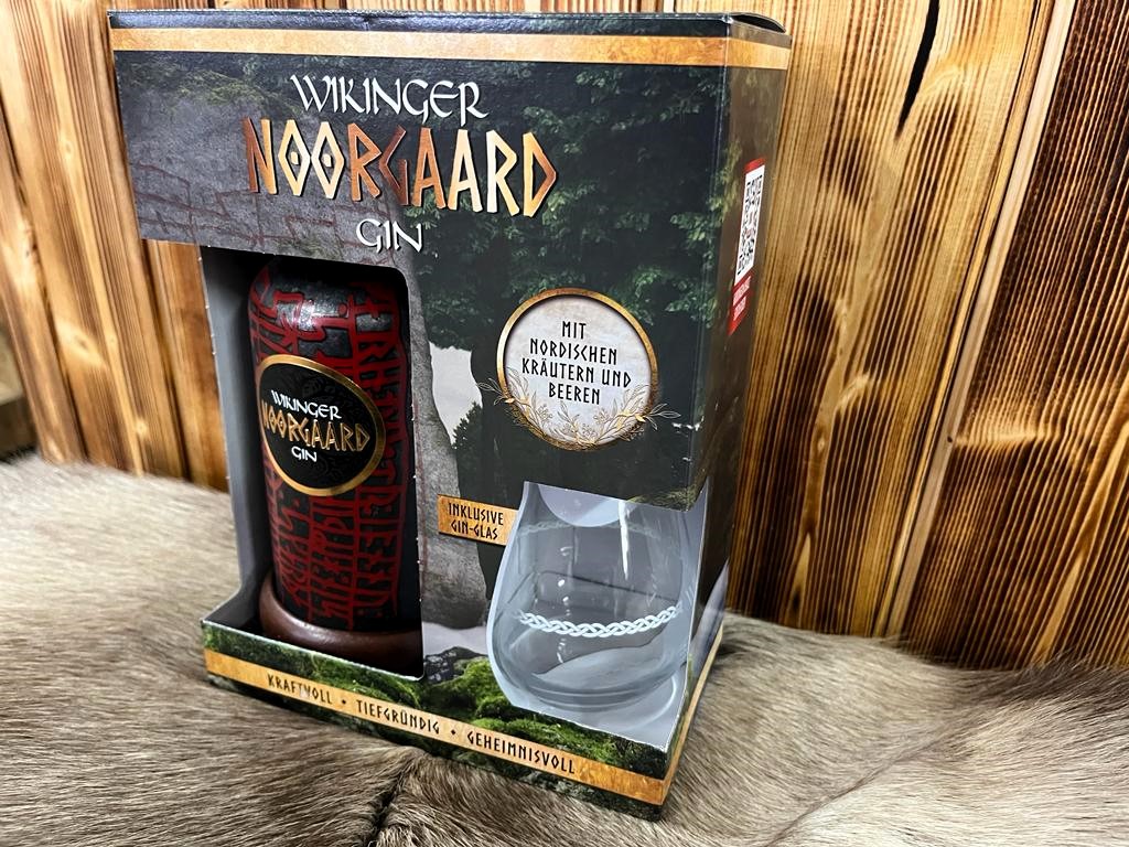 Wikinger Noorgaard Gin in Geschenkverpackung – Bild 3