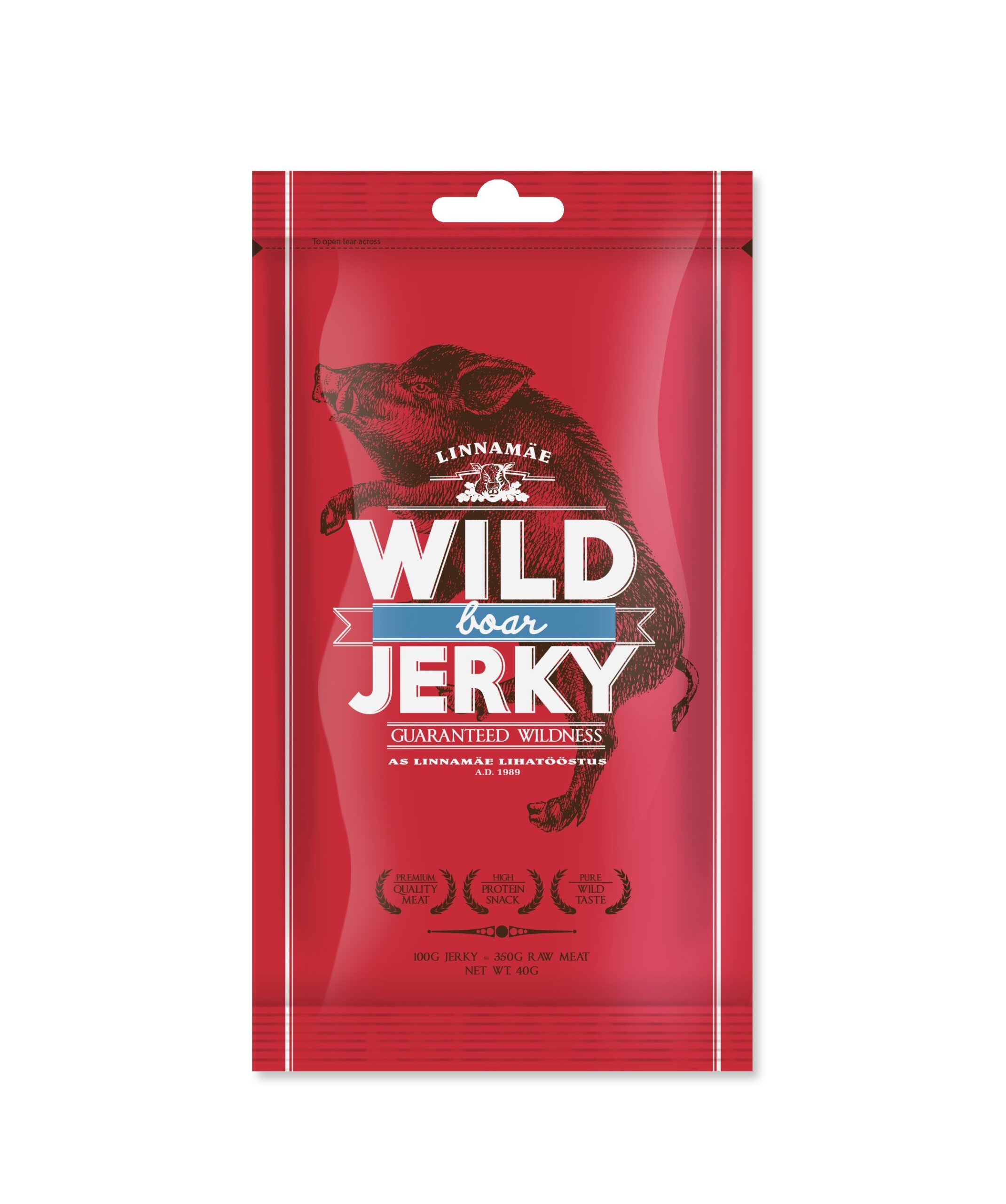 Trockenfleisch vom Wildschein - Wild Boar Jerky