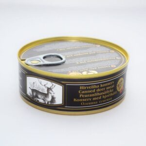 Hirschfleisch in der Dose