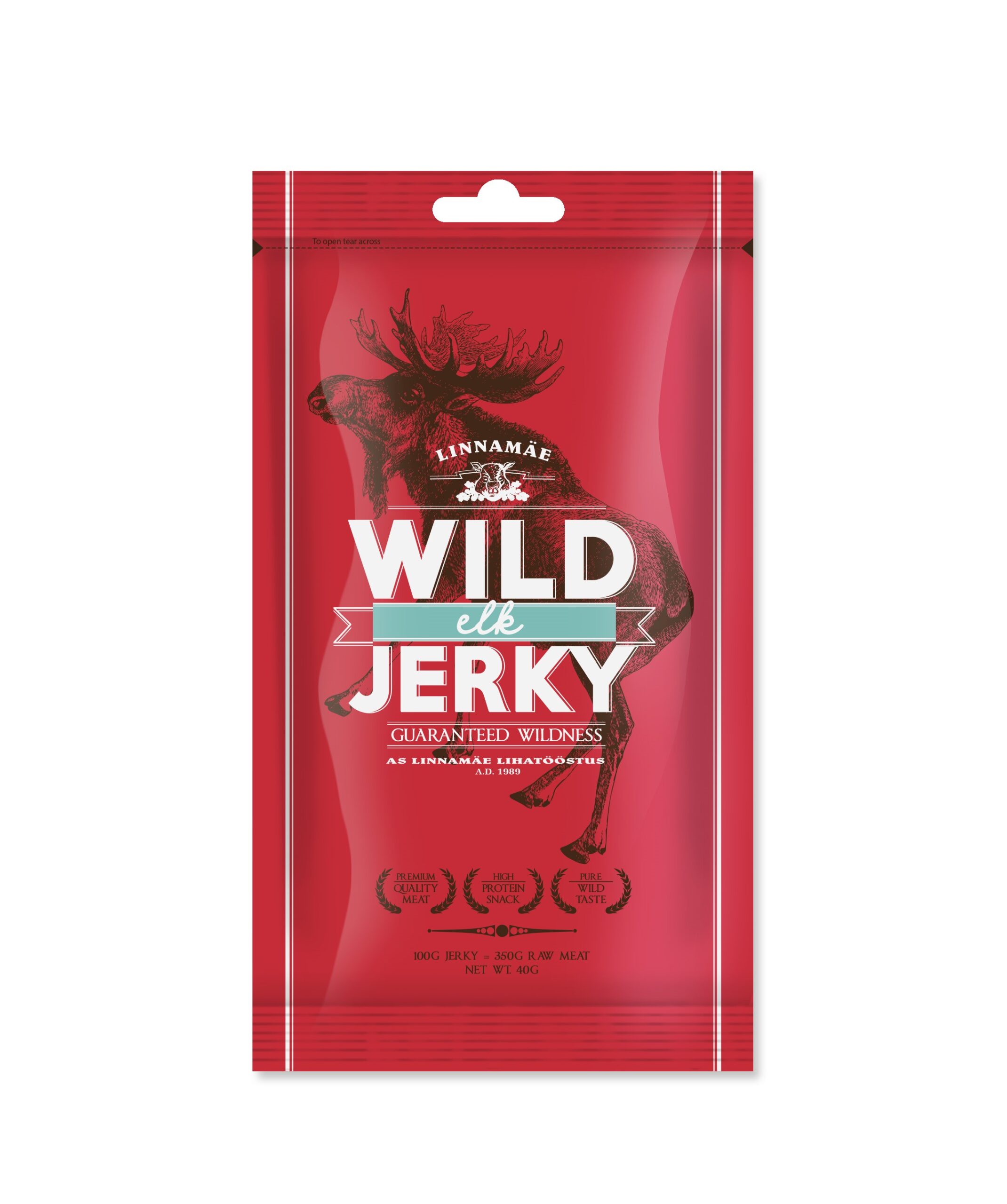 Trockenfleisch vom Elch - Elk Jerky