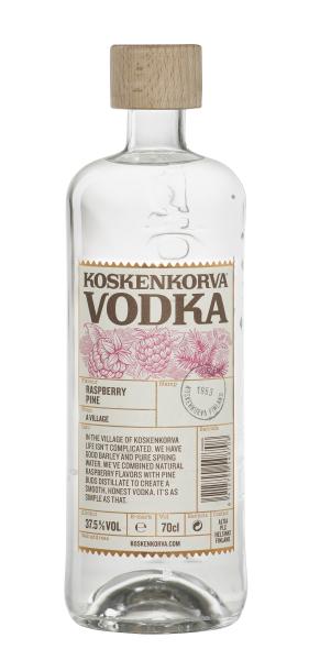 Koskenkorva Vodka Himbeere Pine 37,5 % Vol. – Bild 2